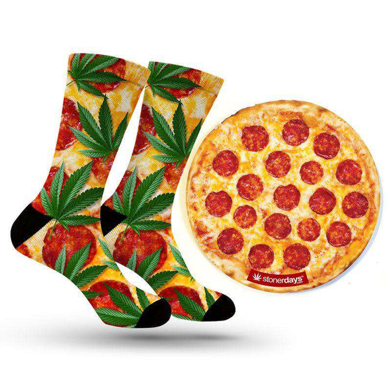 PIZZA SOCKS + DAB MAT COMBO