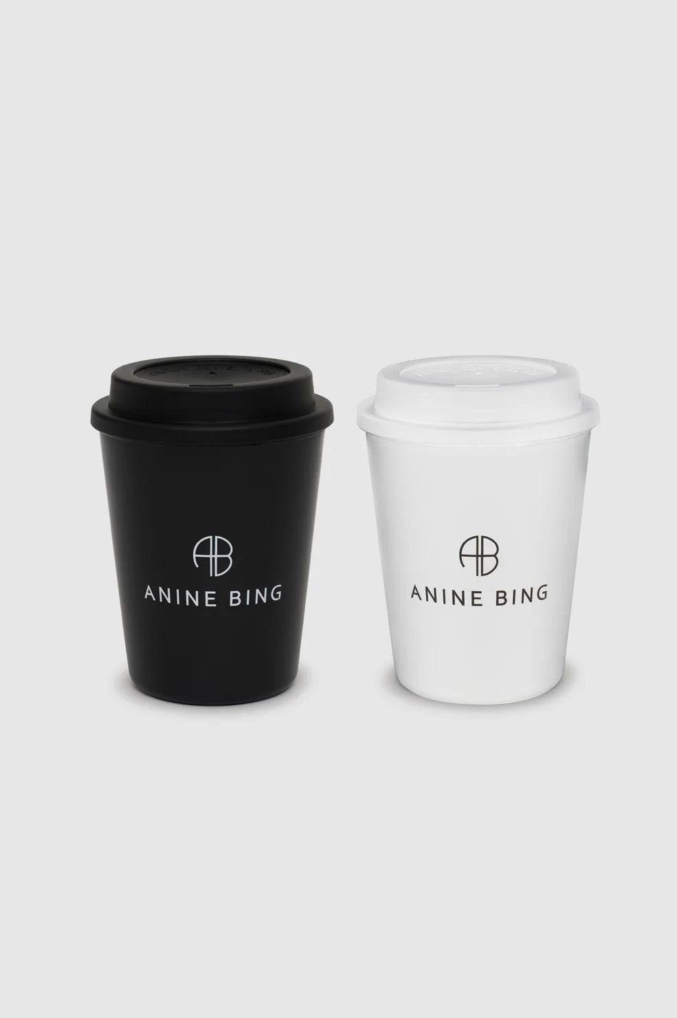 ANINE BING AB Cup 2 Pack in White And Black