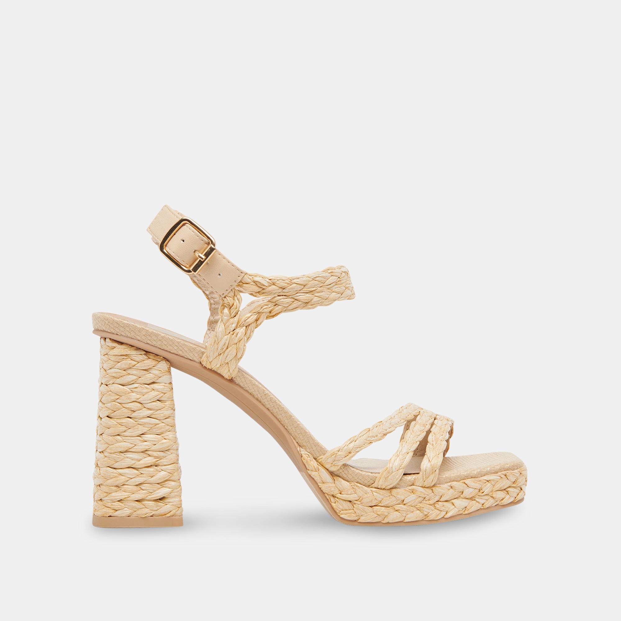 ALYSIA HEELS LT NATURAL RAFFIA