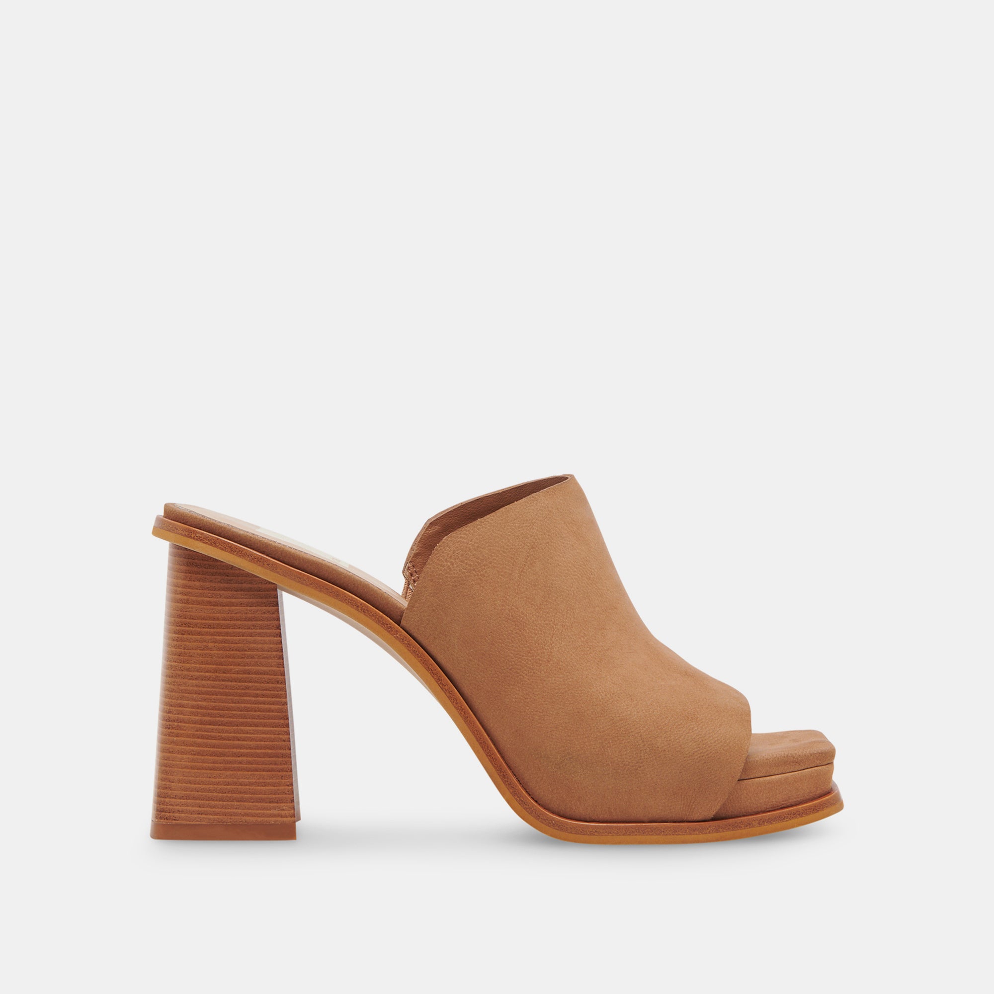 ANISE HEELS WHISKEY NUBUCK