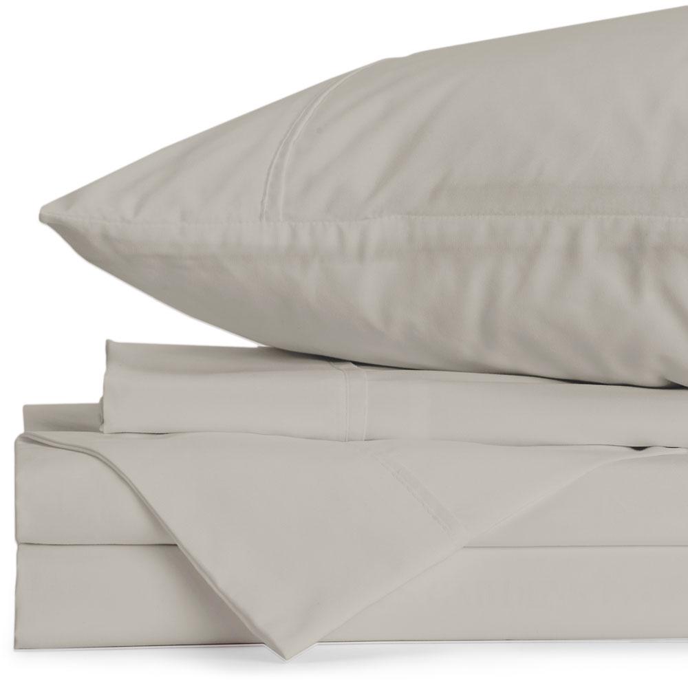 Lux 4 Piece Microfiber Sheet Set (Linen Full)