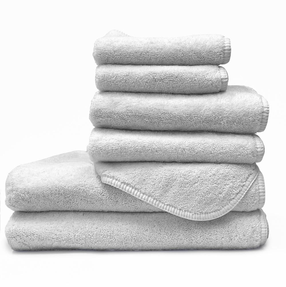 Lago 100% Cotton Hand Towel (Gray Hand Towel Plush)