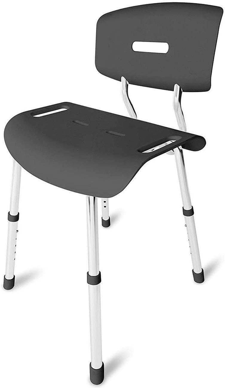 DMI Heavy Duty Euro-Style Shower Chair with Sleek Modern Design