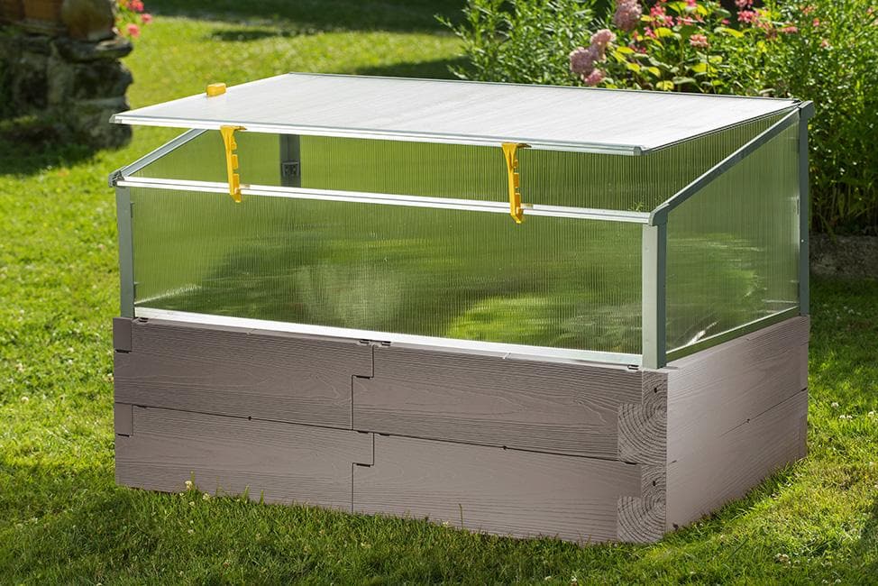 Juweel Timber Raised Garden Beds with Cold Frame