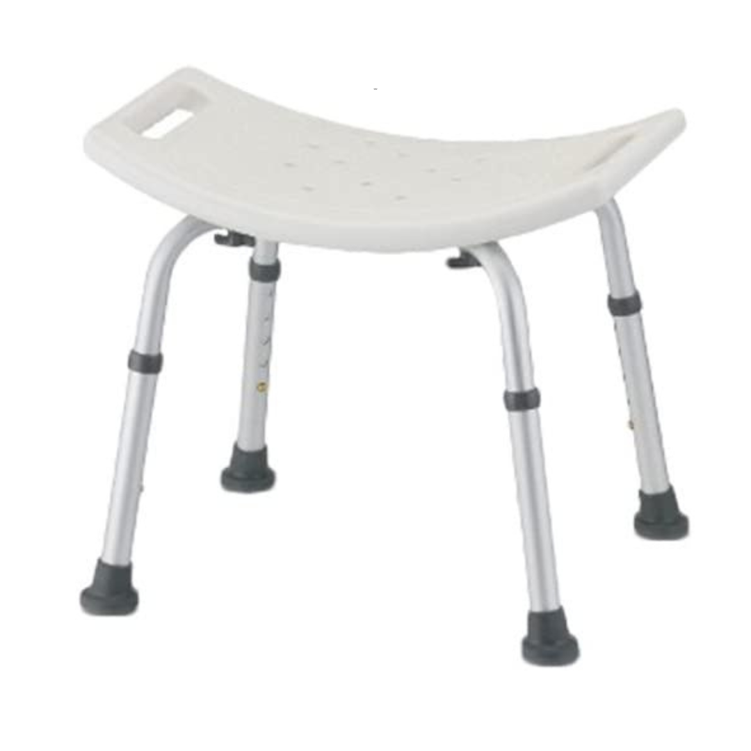 Nova Medical Shower & Bath Chair - Lightweight & Seat Height Adjustable