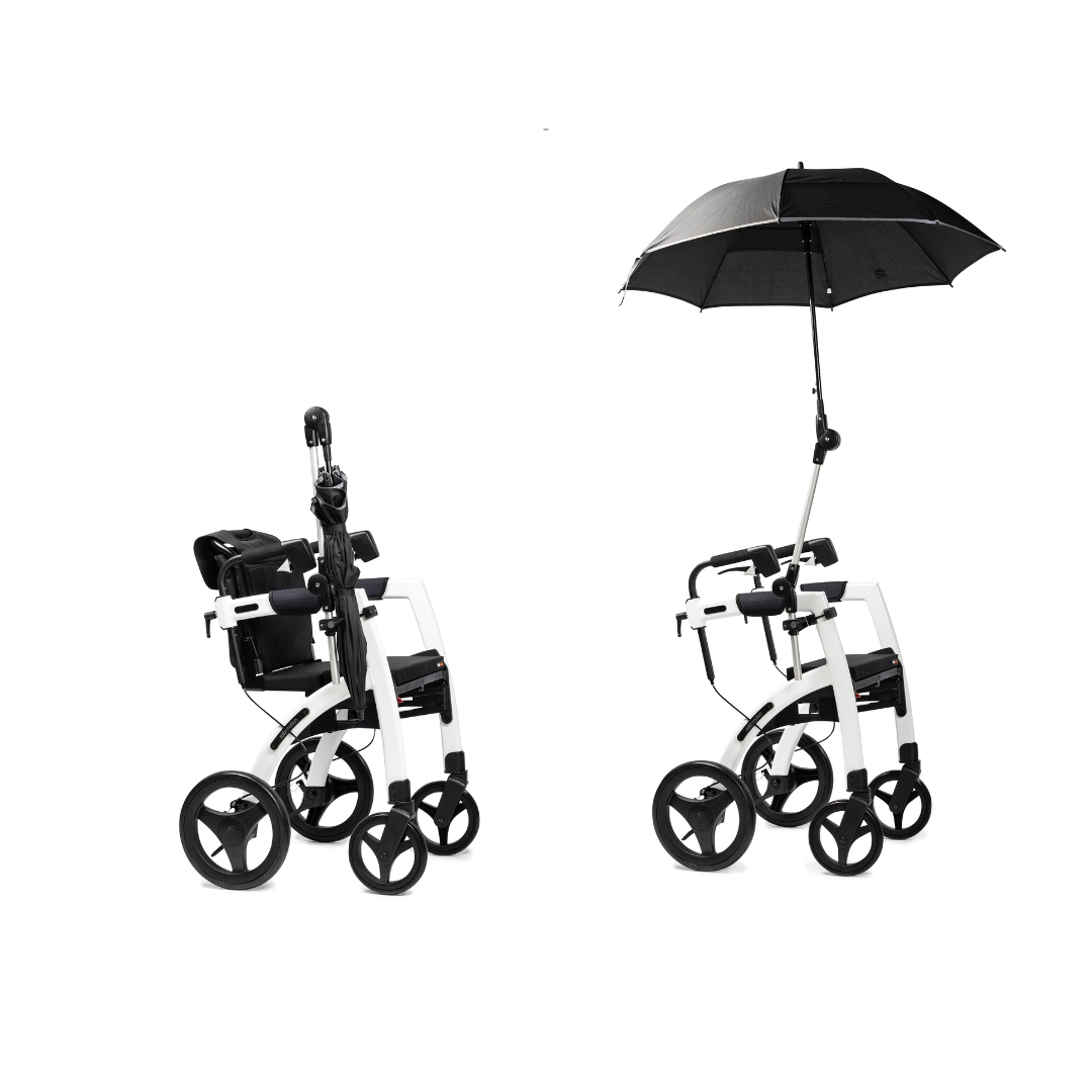 Rollz Umbrella & Holder For Rollz Motion Rollators