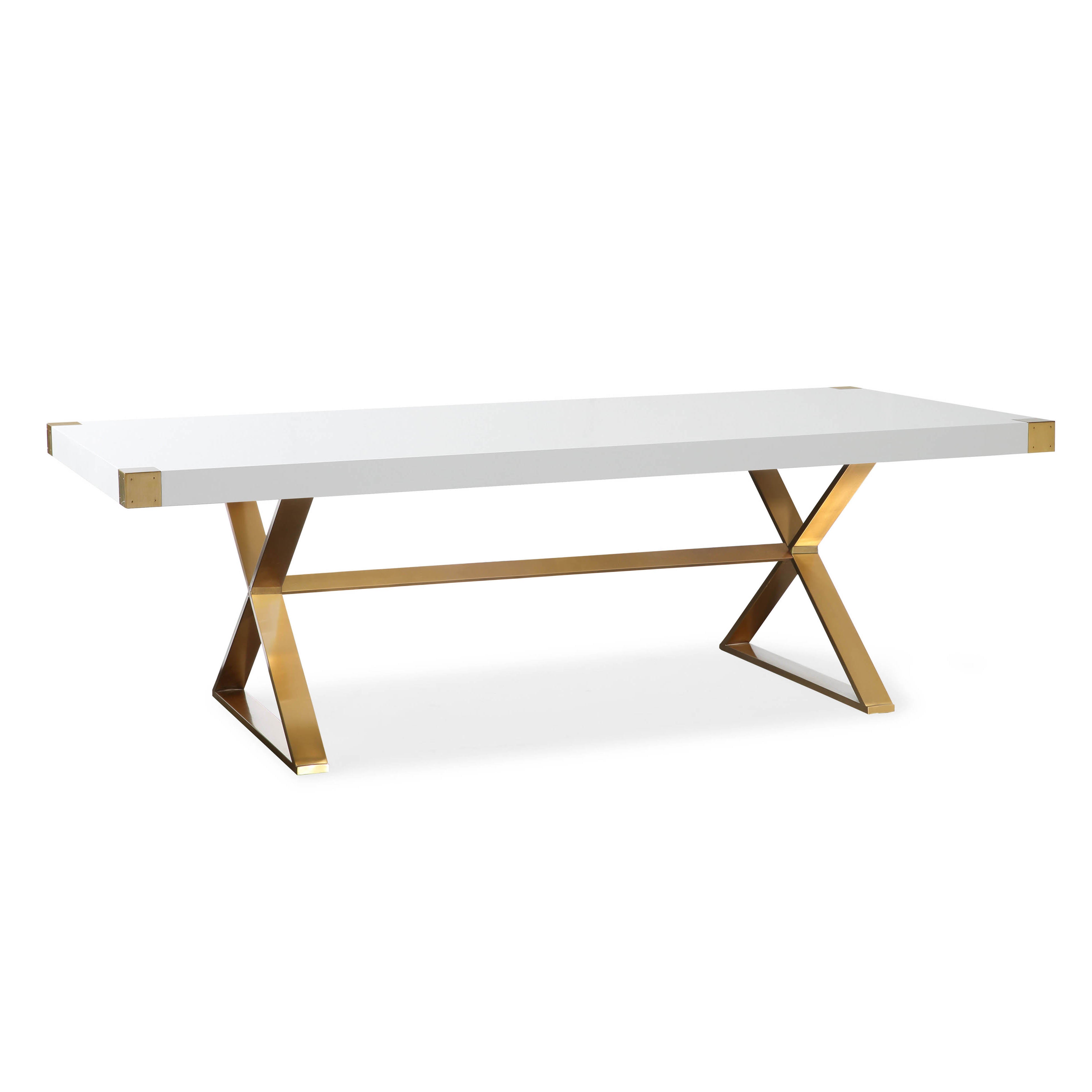 Adeline Lacquer 95" Rectangular Dining Table