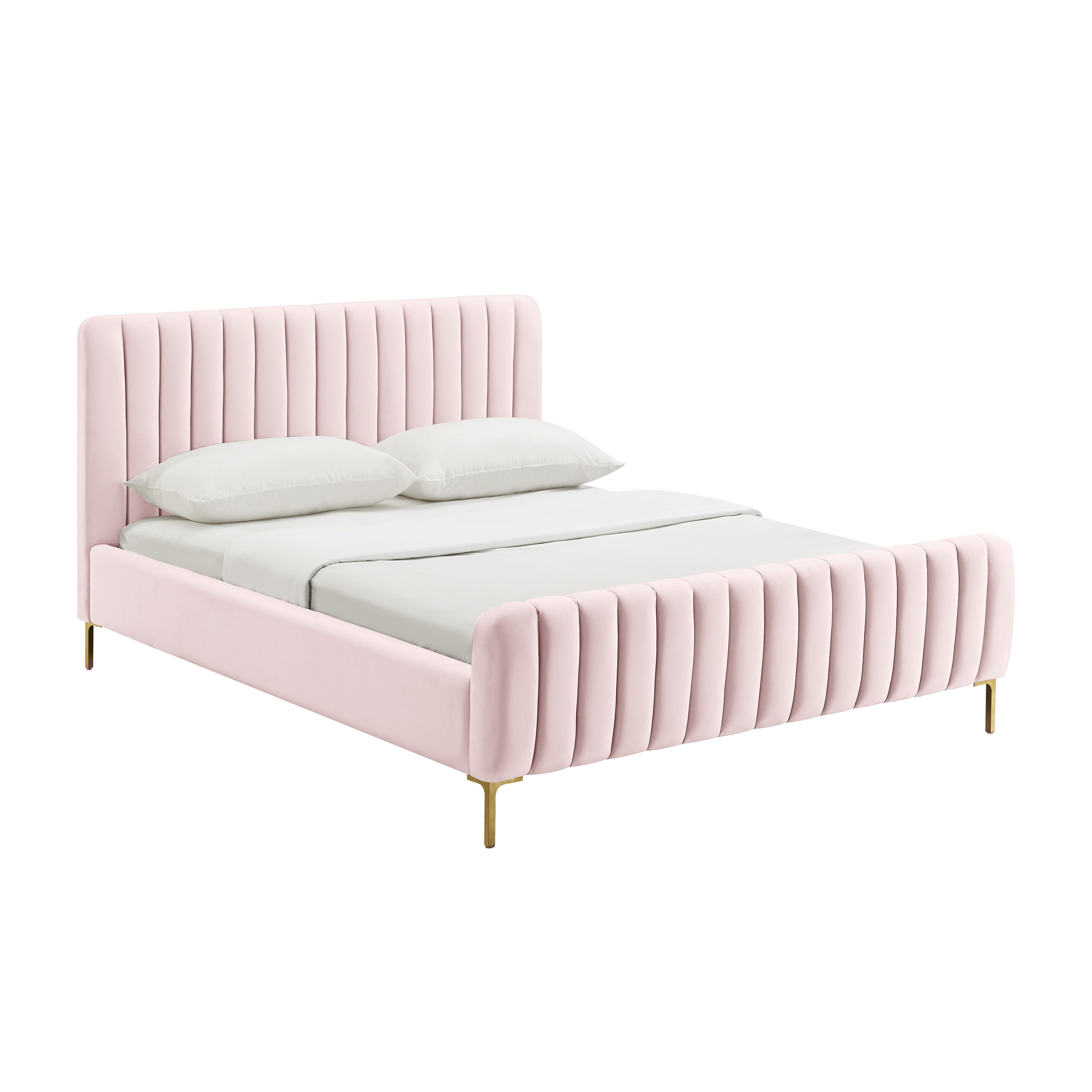 Angela Velvet Bed