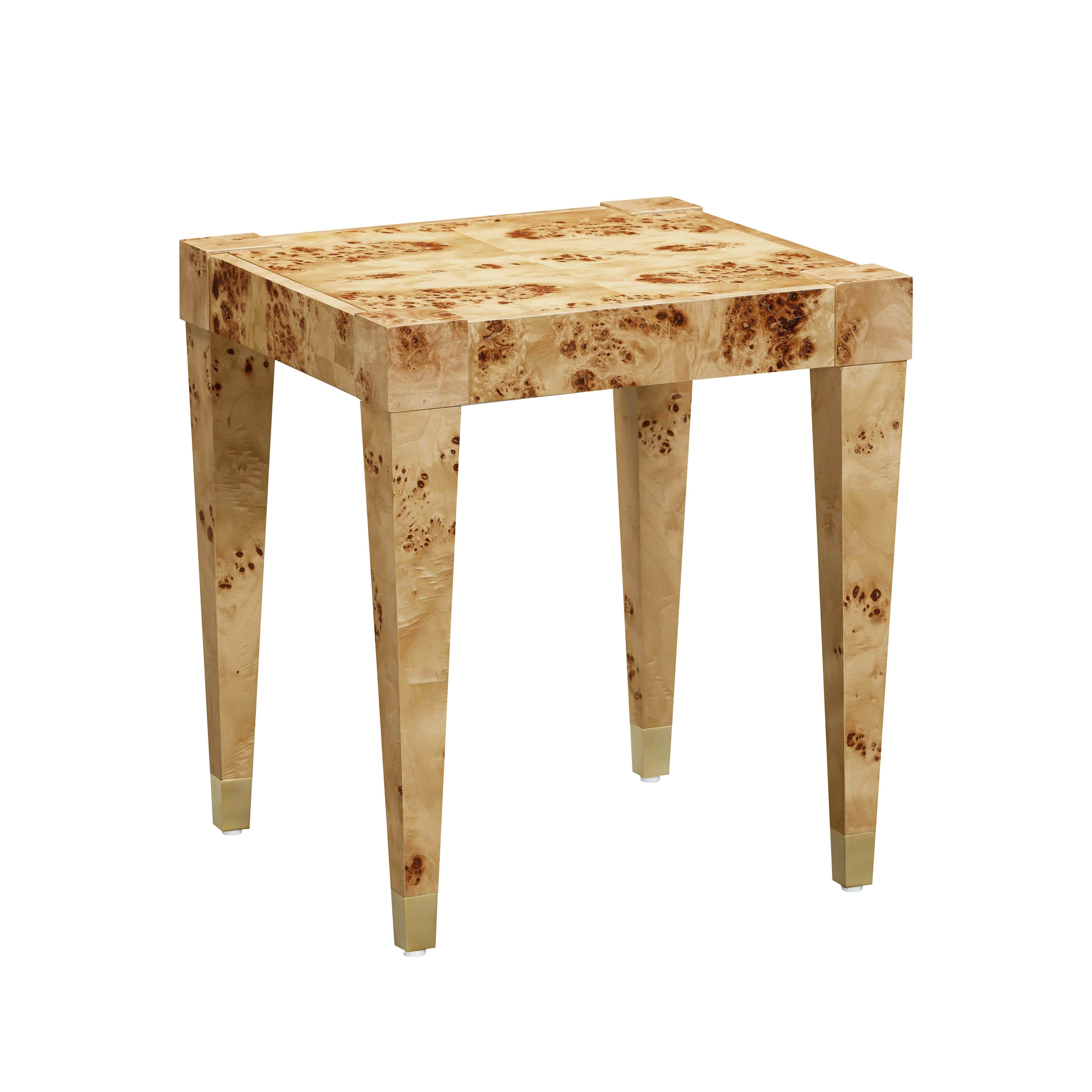 Brandyss Burl End Table