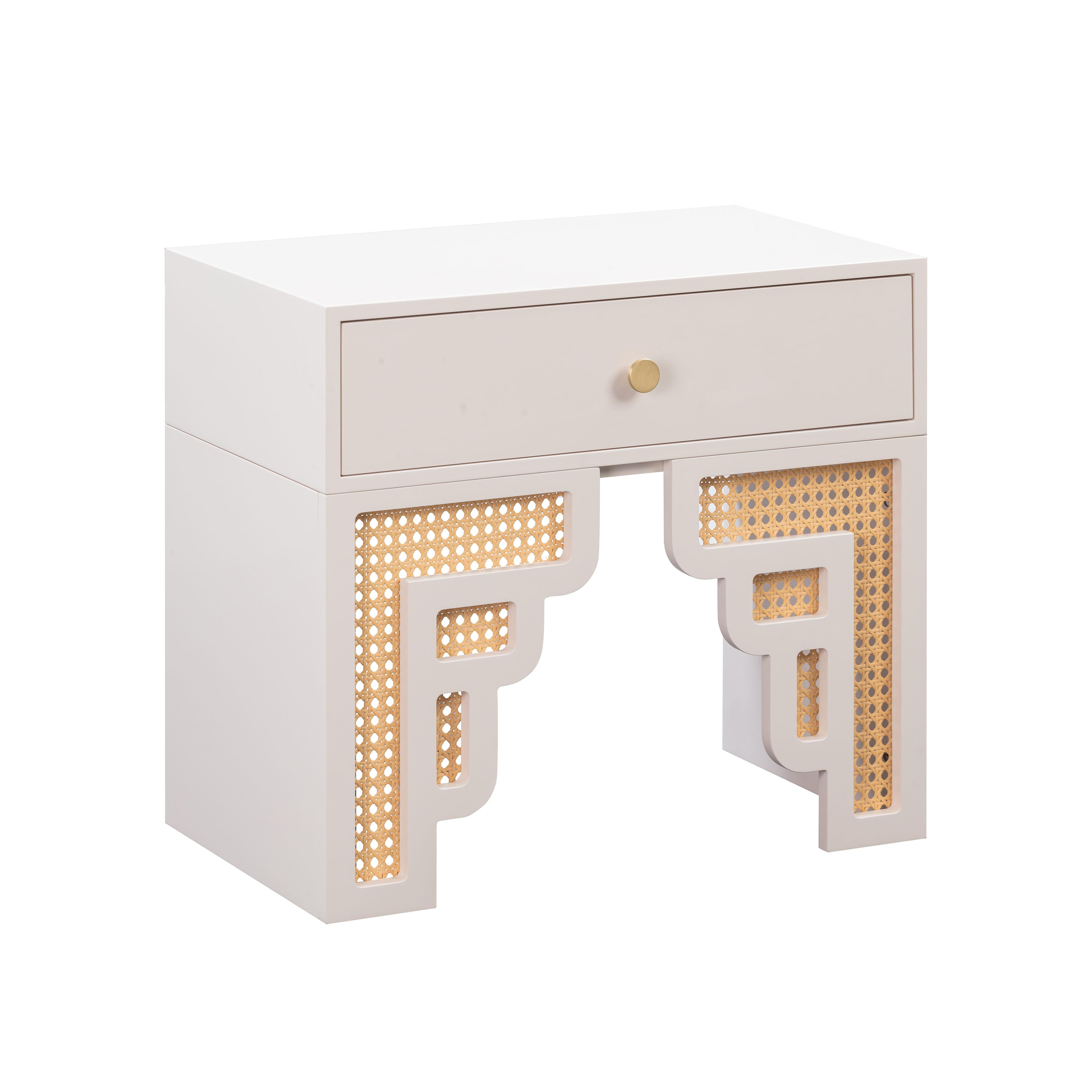 Suzie Rattan Nightstand