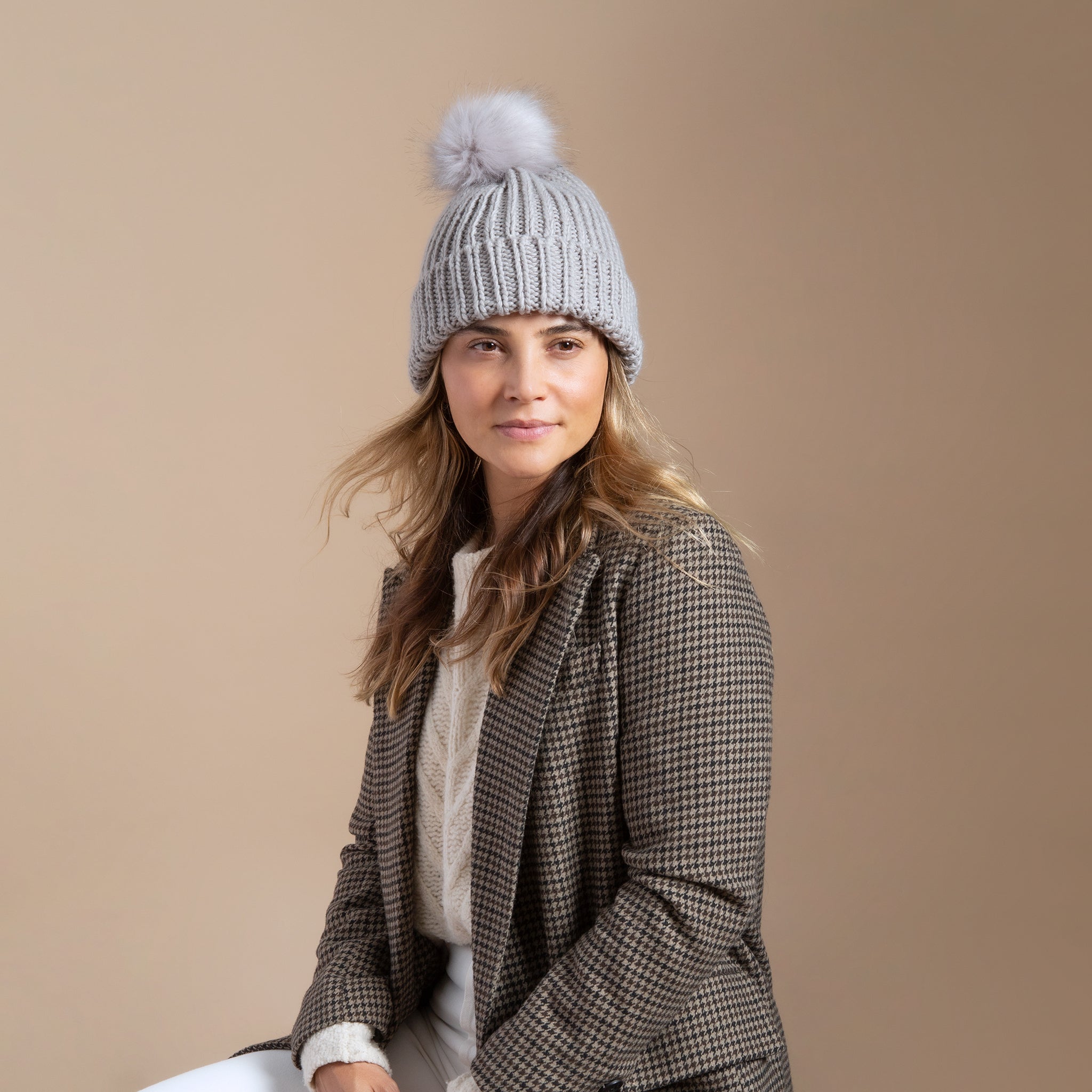 Bryce Beanie - Light Grey