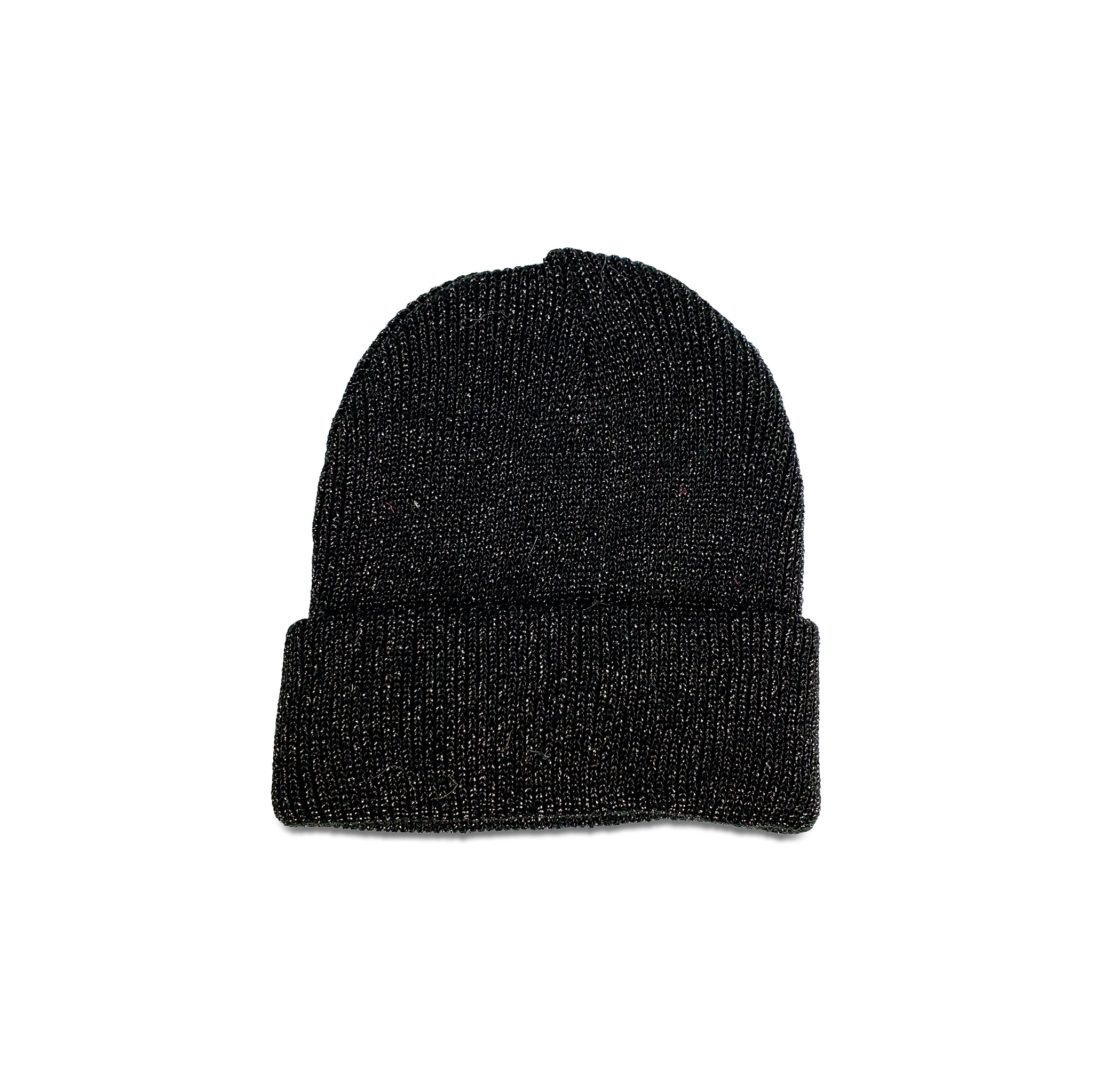 Shimmer Beanie - Black/Winter White