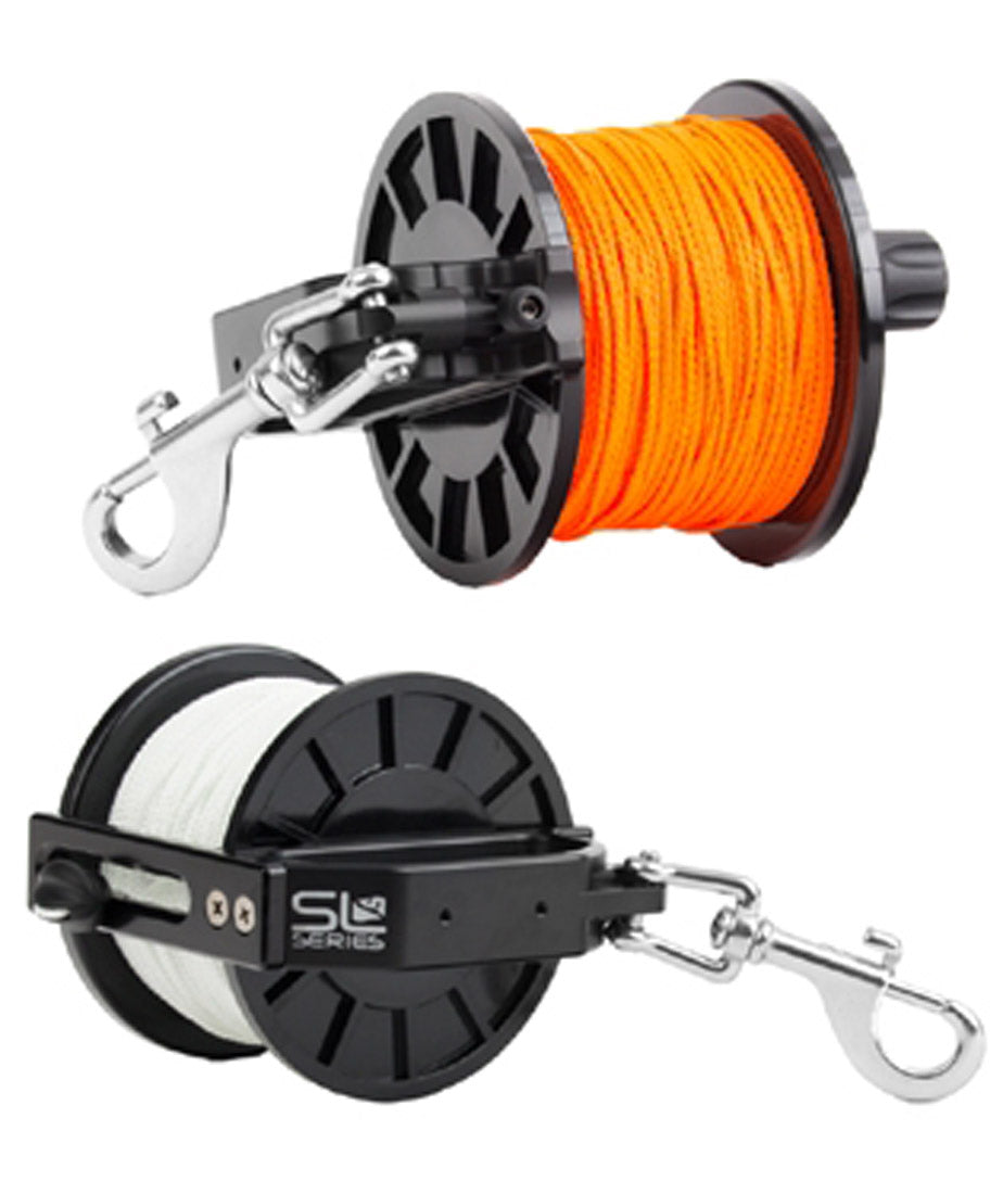 Dive Rite Slide Lock Primary Reel Available in 250 OR 400 feet