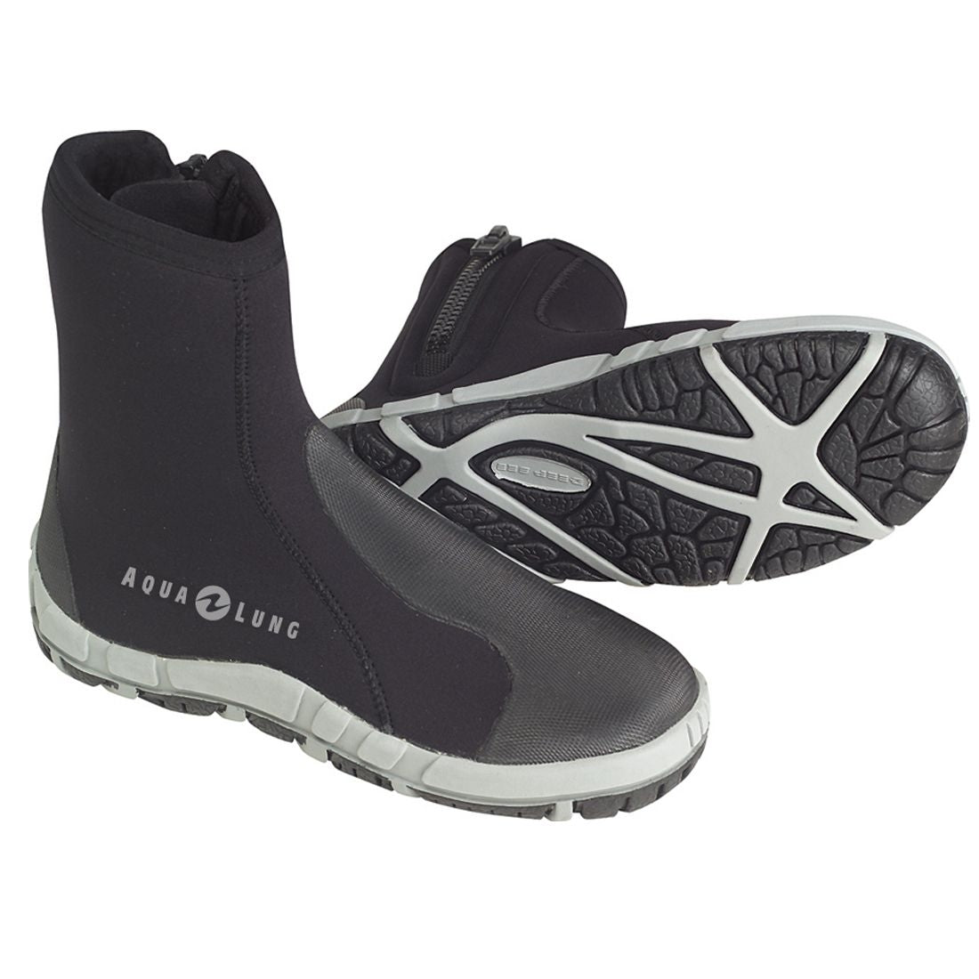 Aqua Lung 5mm Manta Boot Scuba Diving Molded Sole Boots Booties