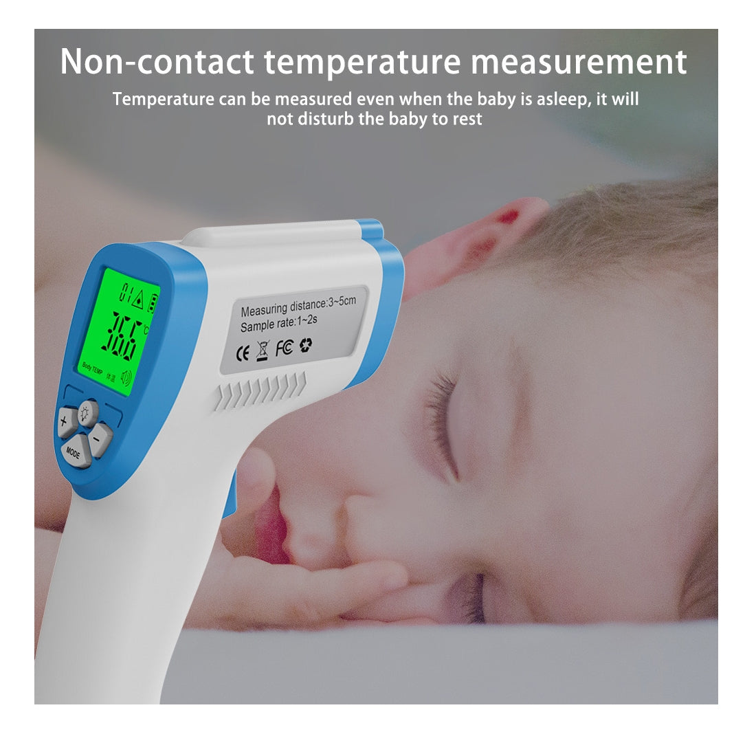 Non-Contact No Touch Temperature Measurement Thermometer