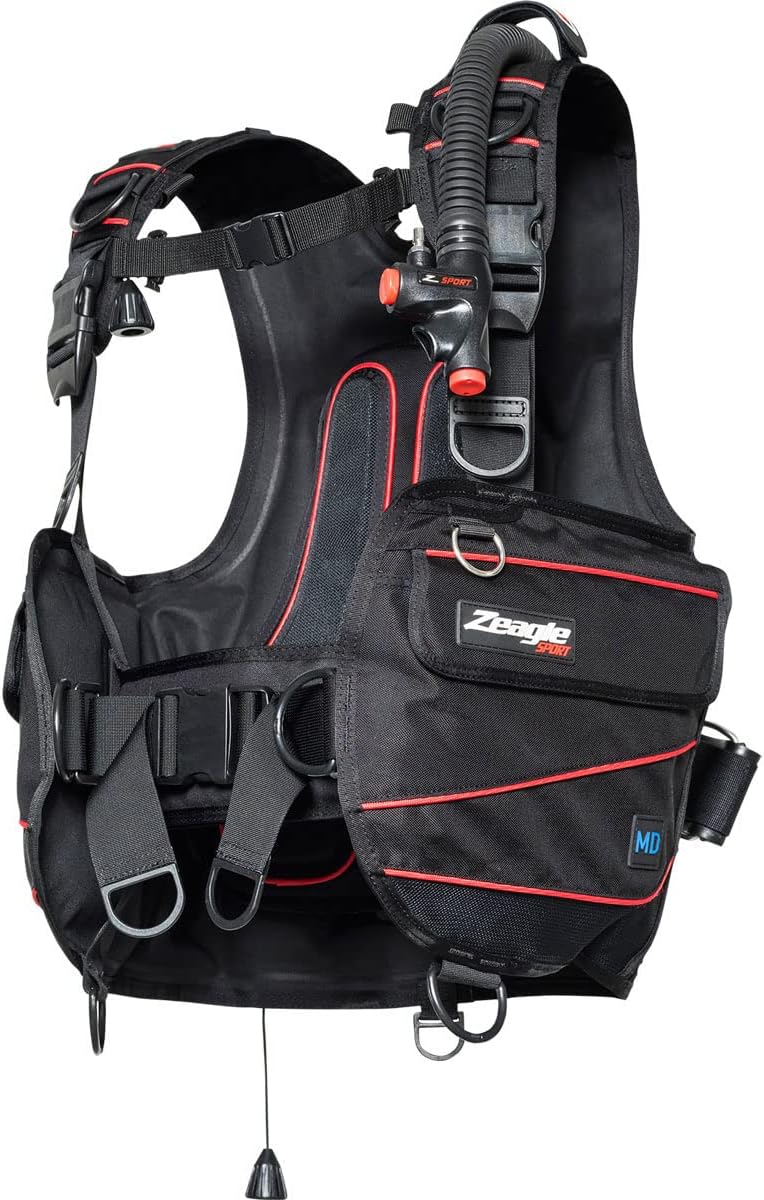 Zeagle Base PLUS BC/BCD Sport Series Scuba Diving Buoyancy Compensator