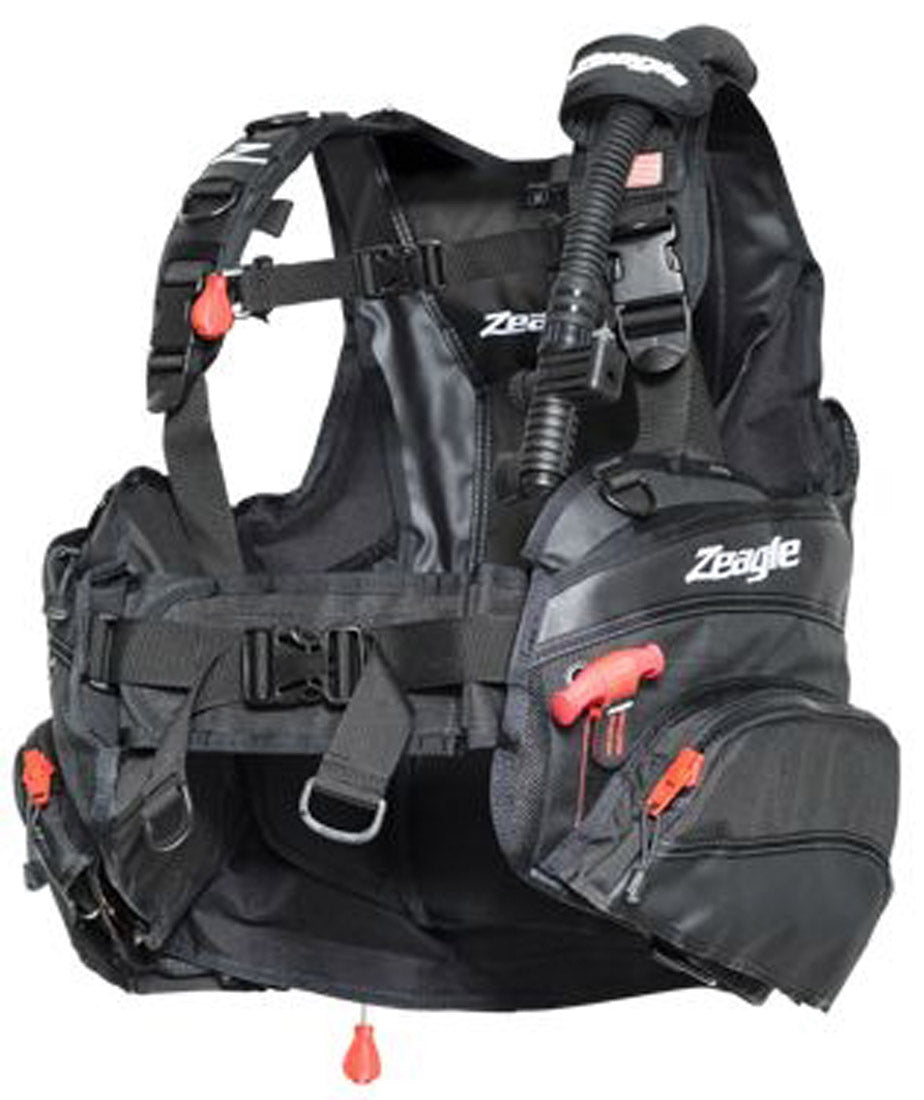 Zeagle Halo Jacket Style BC/BCD Buoyancy Compensator with Rip Cord Weight Release System