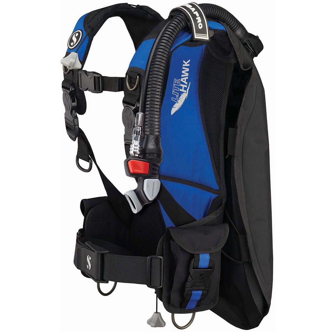 Scubapro Litehawk BC/BCD with Balanced Power Inflator Lightweight Scuba Diving Buoyancy Compensator