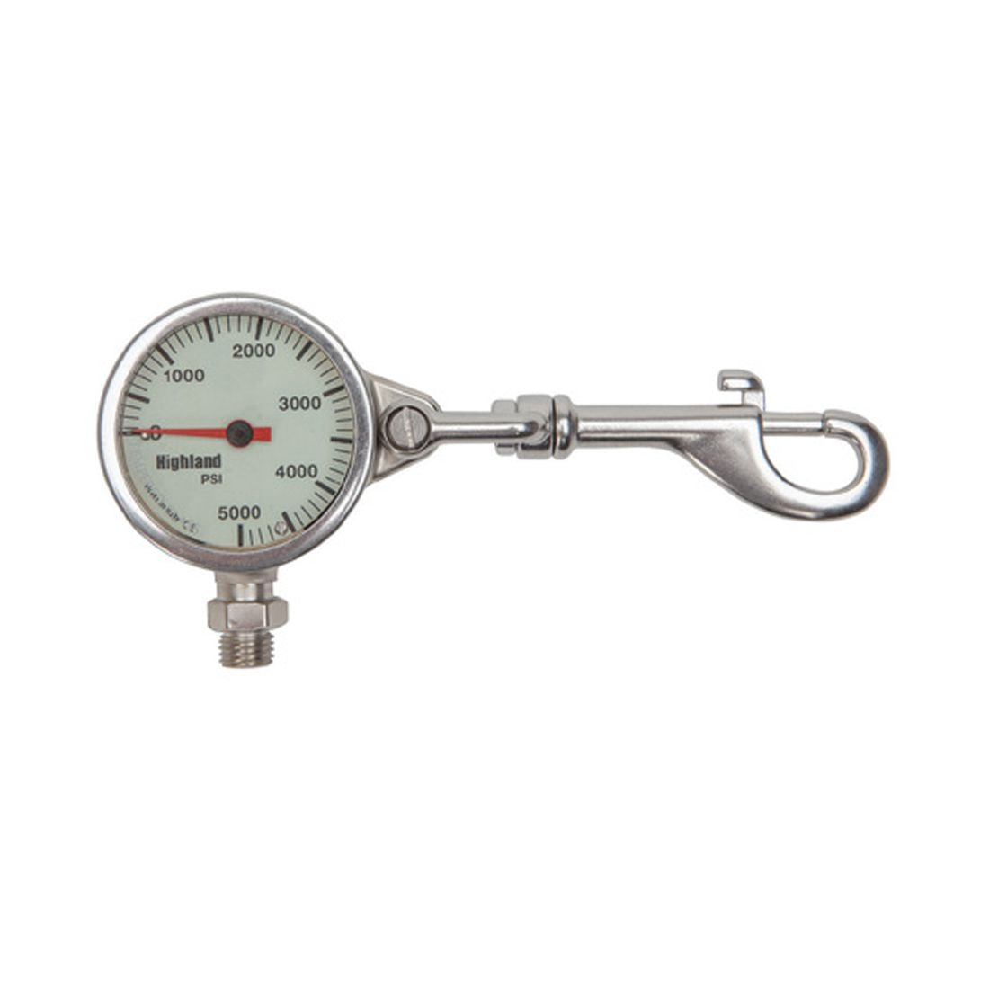 Highland 2" Brass and Snap SPG Submersible Pressure Gauge