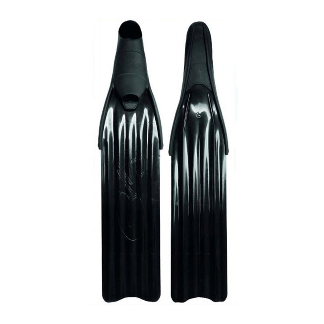 C4 400 Plastic Line Dolphin Fin Long Blade Spearfishing Fins