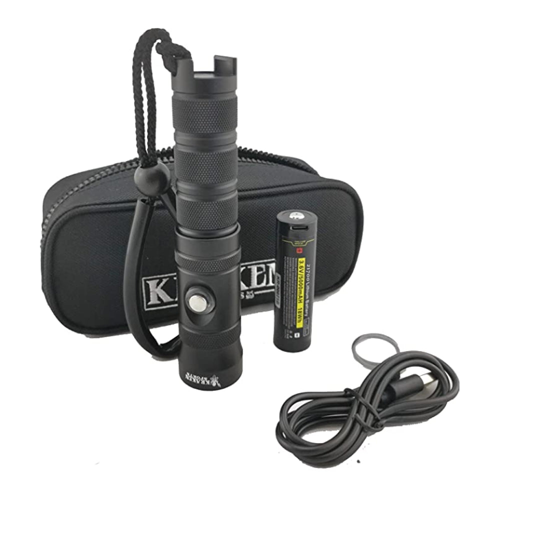 iTorch Kraken NR-1500 Lumen Primary Spot Dive Scuba Light