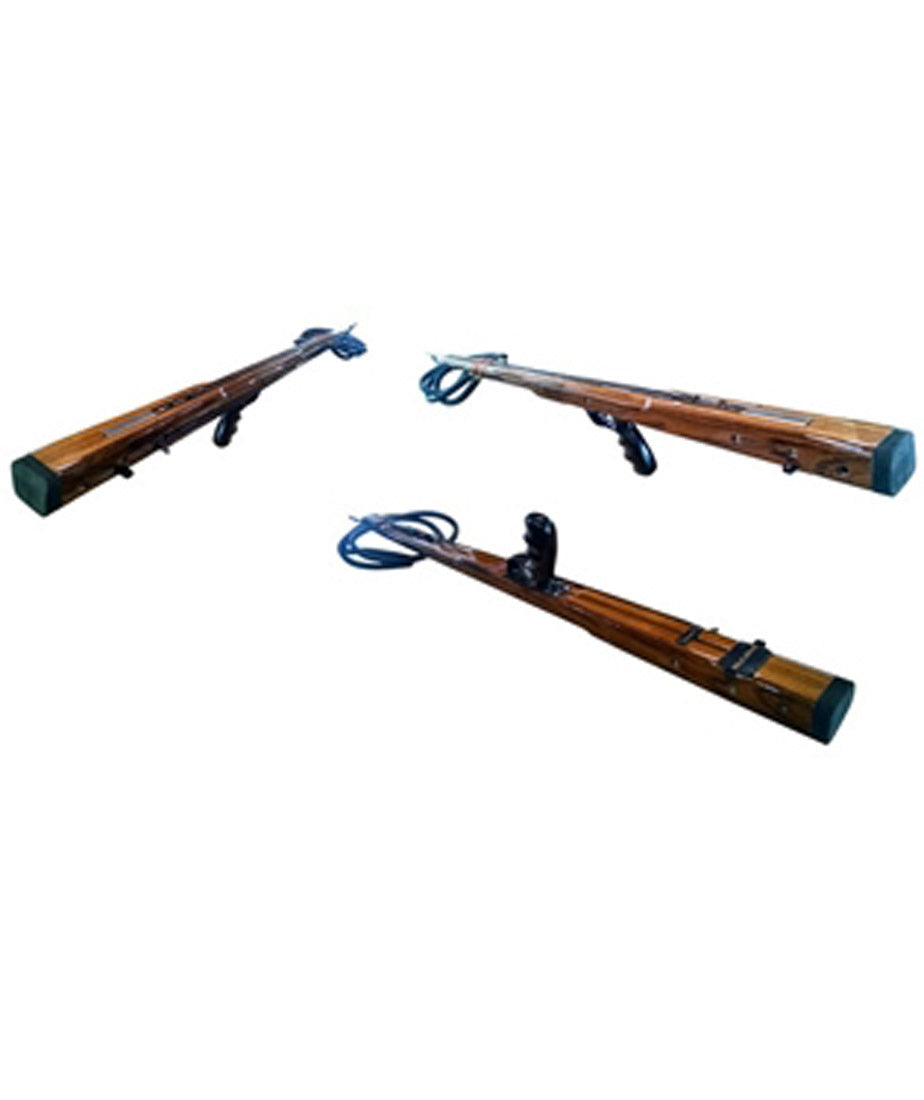 Koah Mid Handle Plus Fatback Series Wood Teak Speargun with Size Option