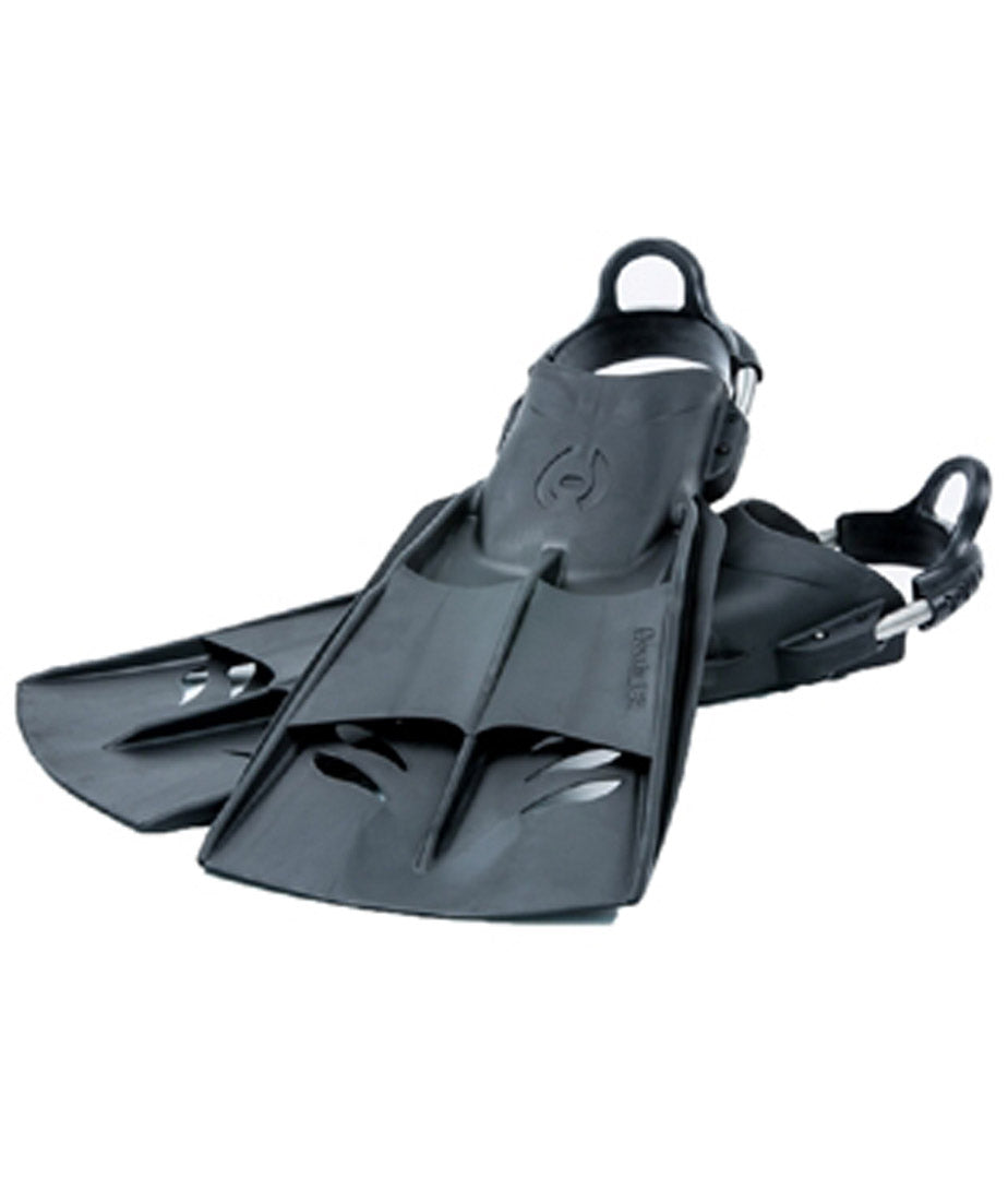 Hollis F2 Scuba Diving Open Heel Light Weight Fins with Spring Straps