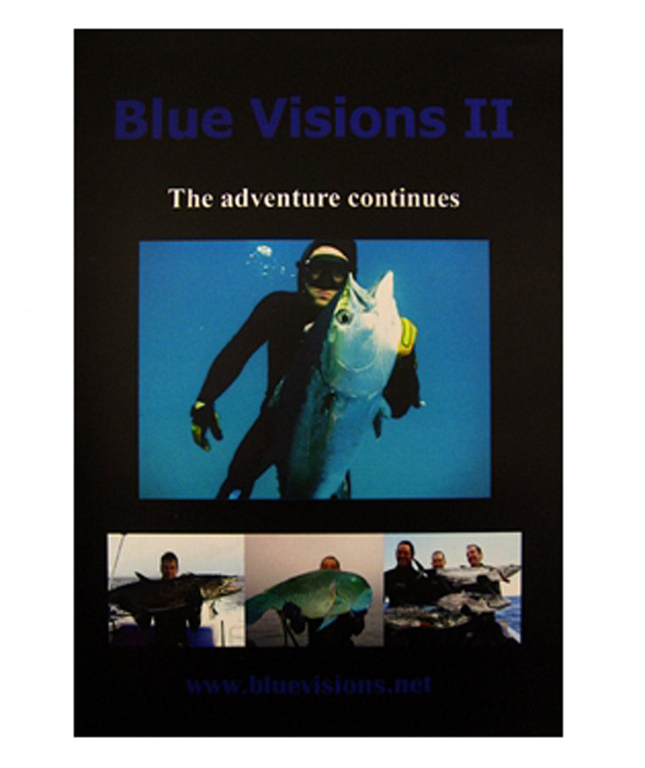 Blue Visions II - The Adventure Continues Spear Fishing DVD