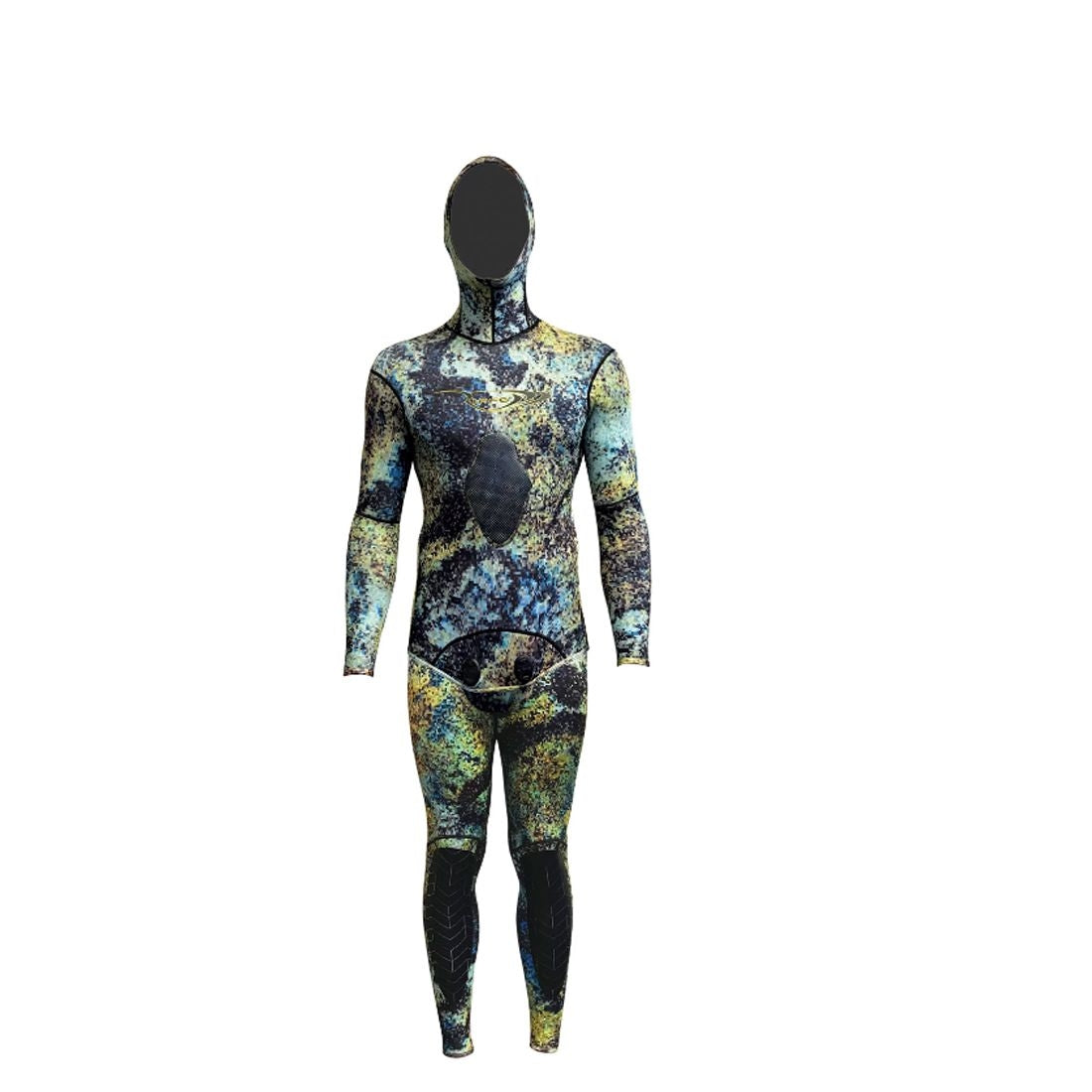 Riffe 2mm DIGI-TEK Camo Camouflage Freediving & Spearfishing Wetsuits - Top and Bottom