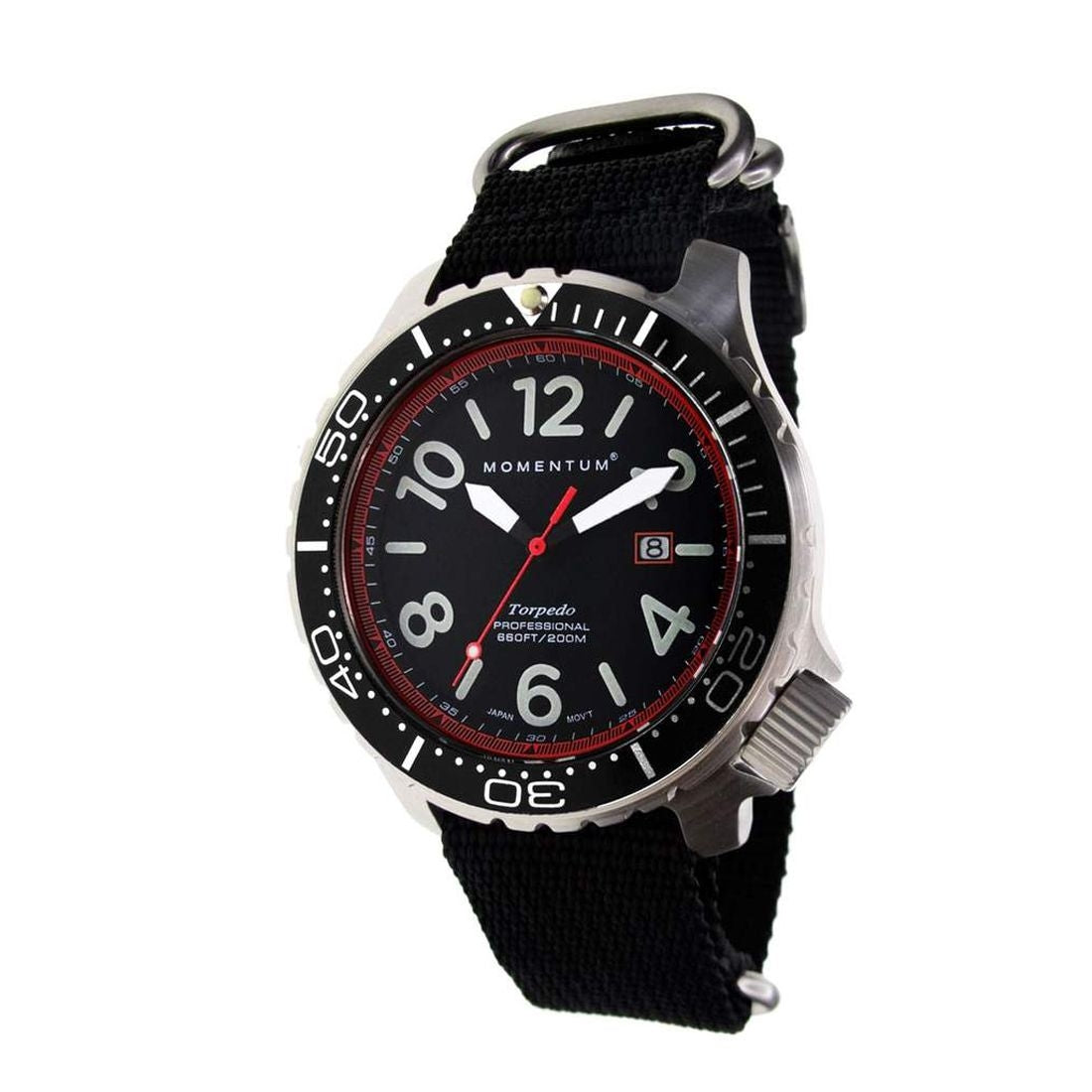 Momentum Torpedo Blast 44 Men's Watch with Nylon Band