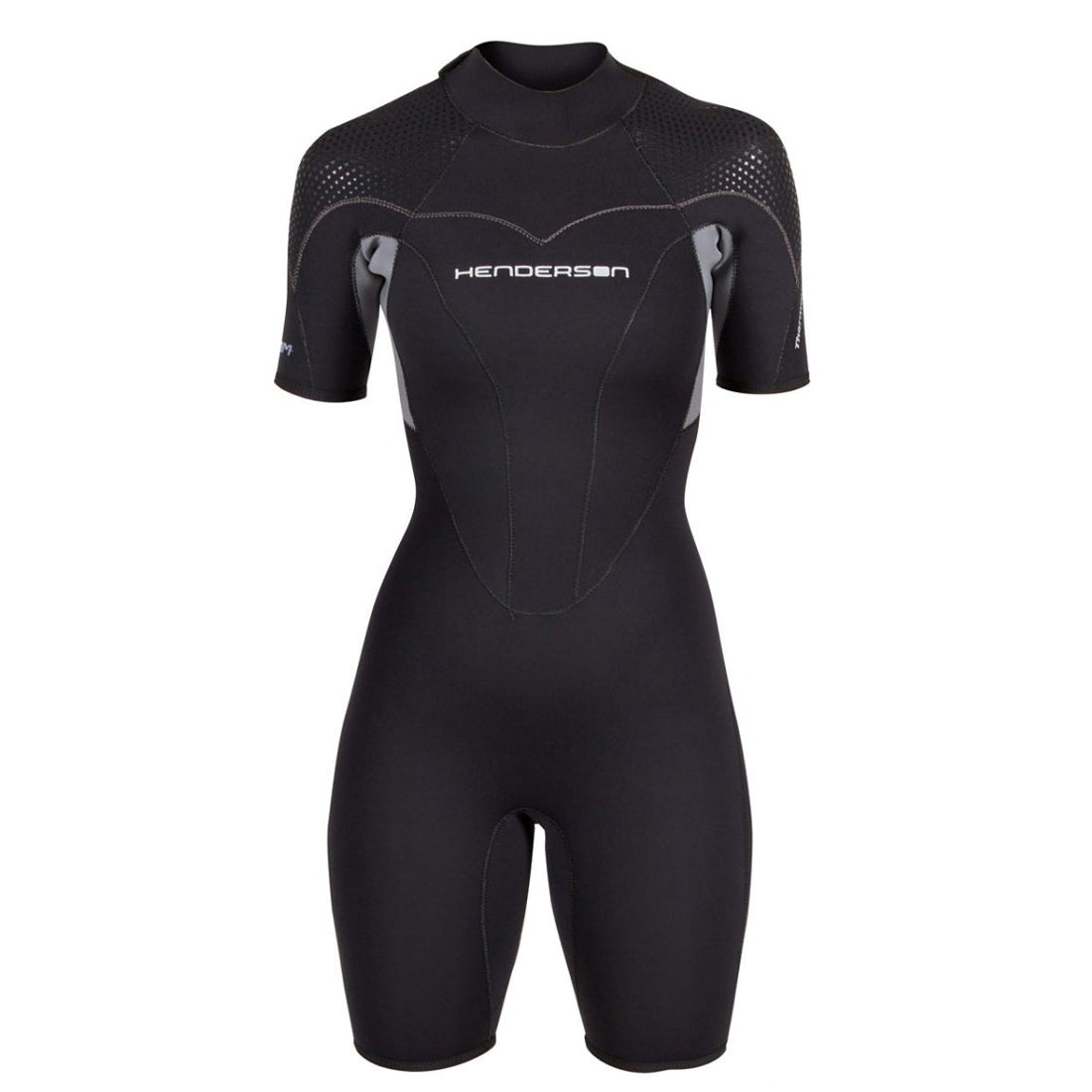 Henderson Women's 3mm Thermoprene PRO Back Zip Shorty Scuba Diving Wetsuits