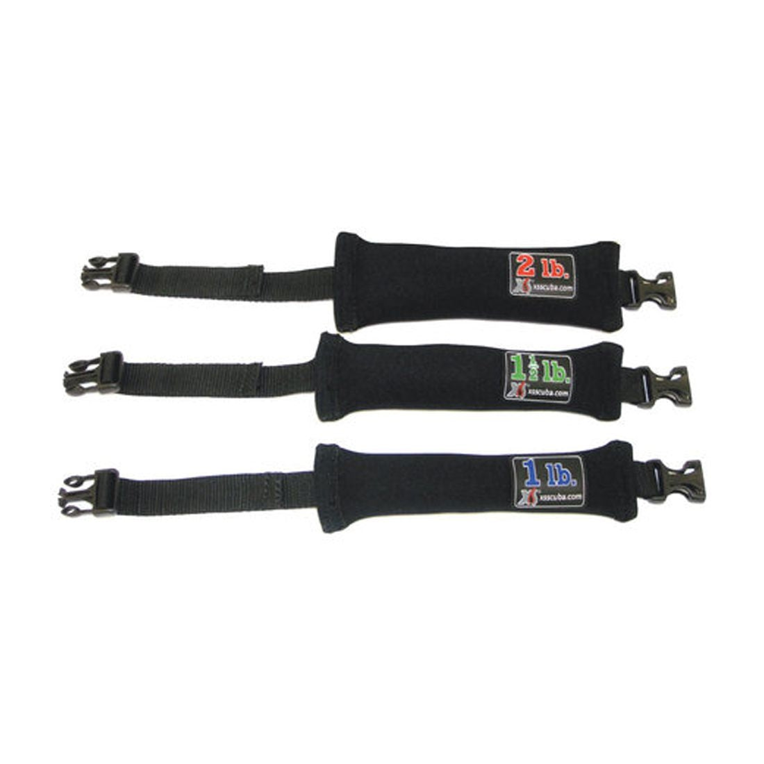 XS Scuba Ankle Weight Set Scuba Diving Ankle Weights - Sold in pairs only