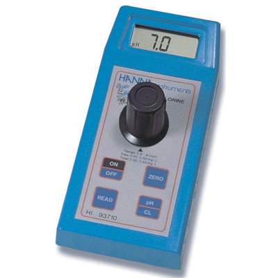 Hanna (HI93710) Chlorine and pH Photometer with 555 nm LED