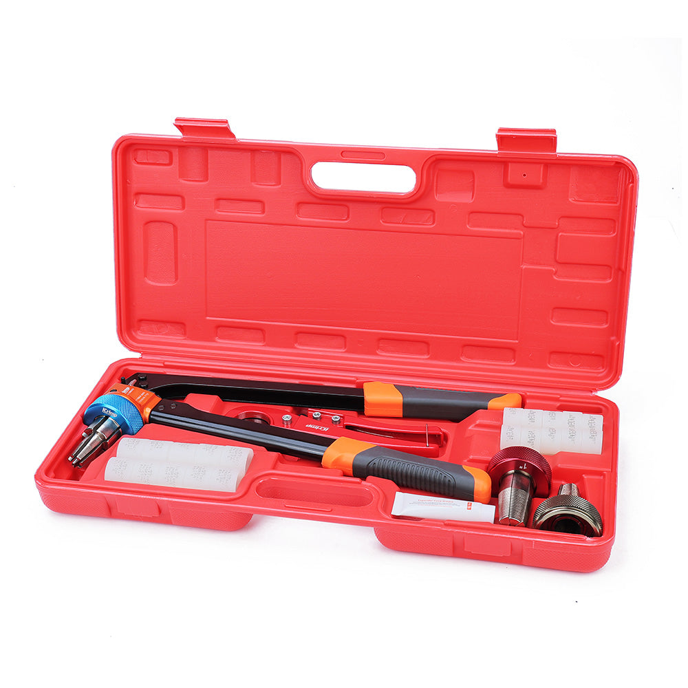 F1960 PEX a Expansion Tool Kit with 1/2"", 3/4"", 1"" Auto Rotation Expansion Heads, 20Pcs Expansion Sleeves