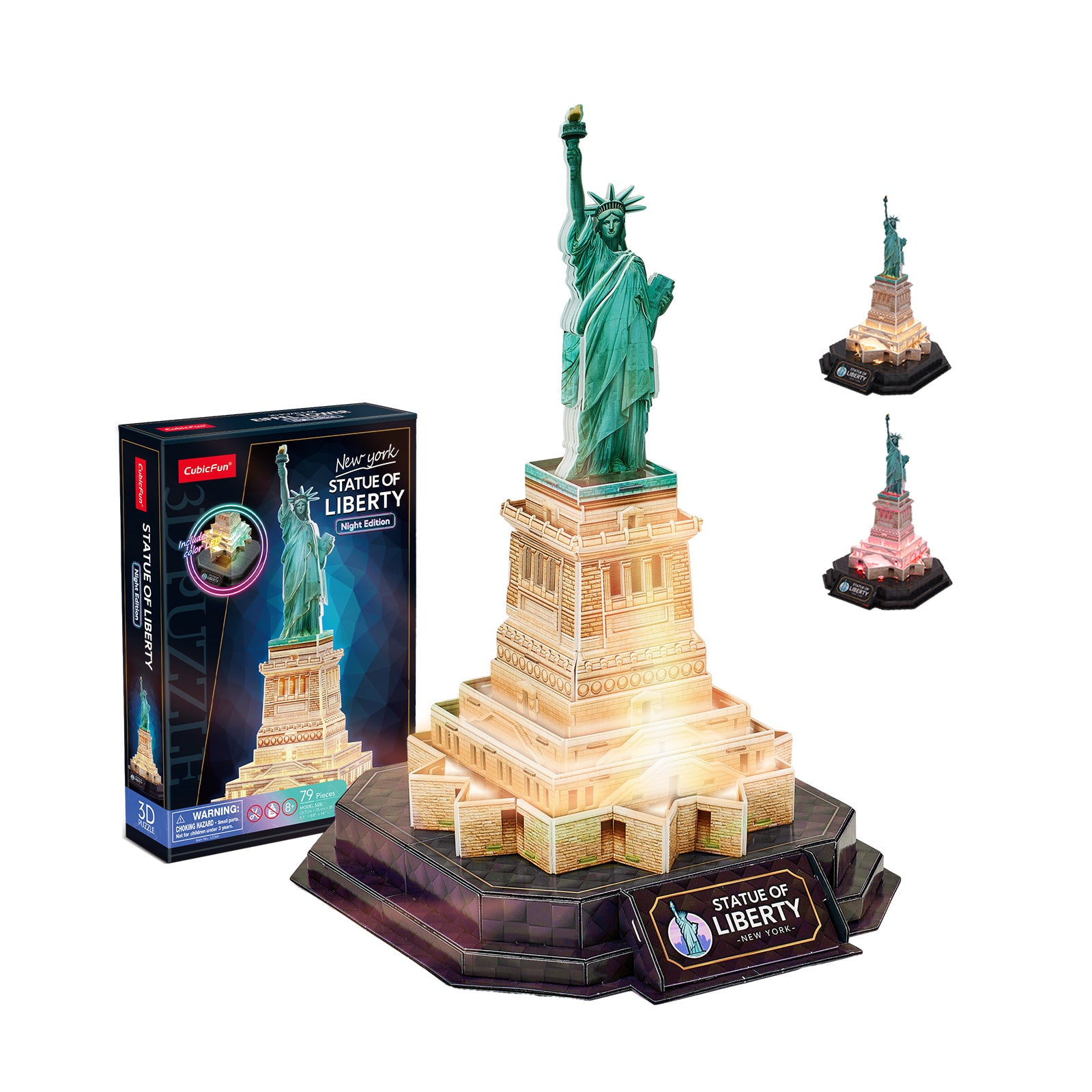 79 Piece 3D Puzzles Statue of Liberty