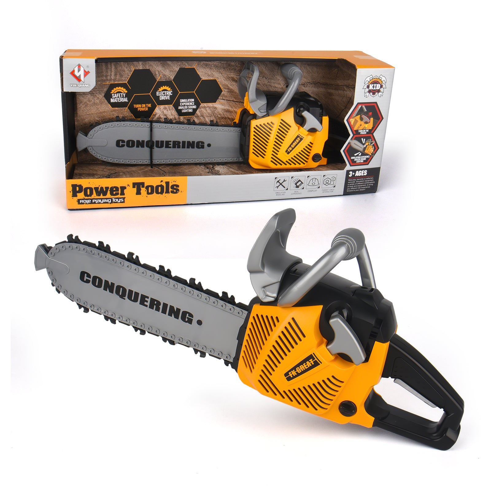 Chainsaw Pretend Play Toy for Kids