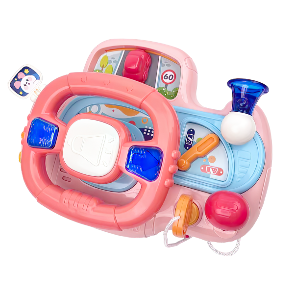 Portable Toy Steering Wheel for Car