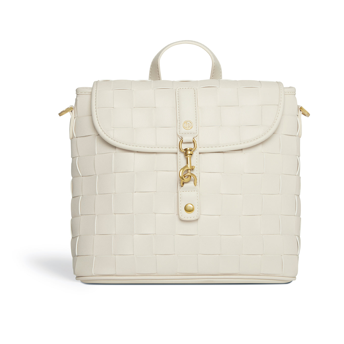 Rosie White Mini Vegan Backpack