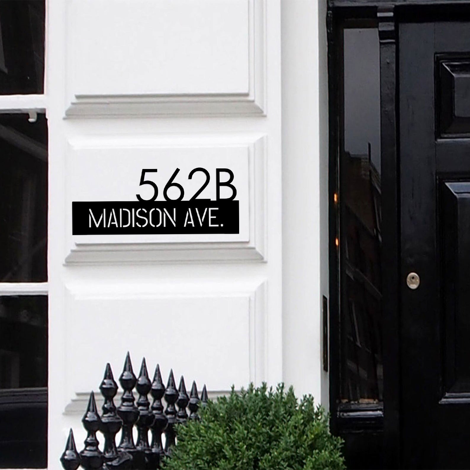 Classic Address Sign