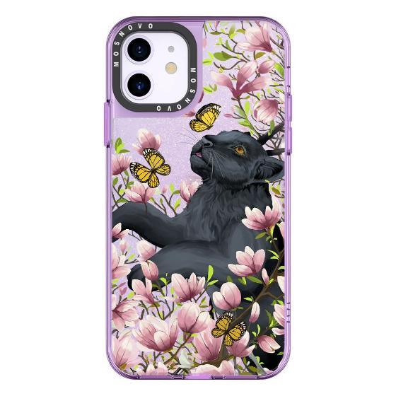 Black Panther Glitter Phone Case - iPhone 11 Case