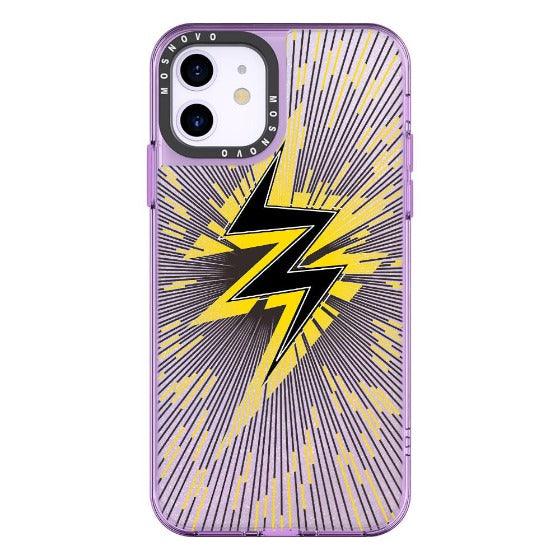 Lightning Glitter Phone Case - iPhone 11 Case