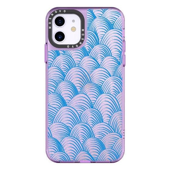 Wavy Wave Glitter Phone Case - iPhone 11 Case