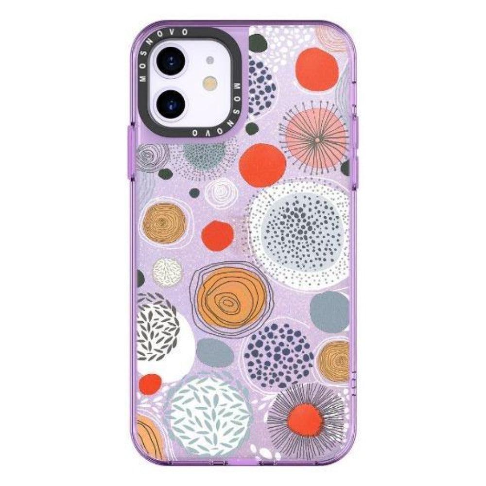 Abstract Art Glitter Phone Case - iPhone 11 Case