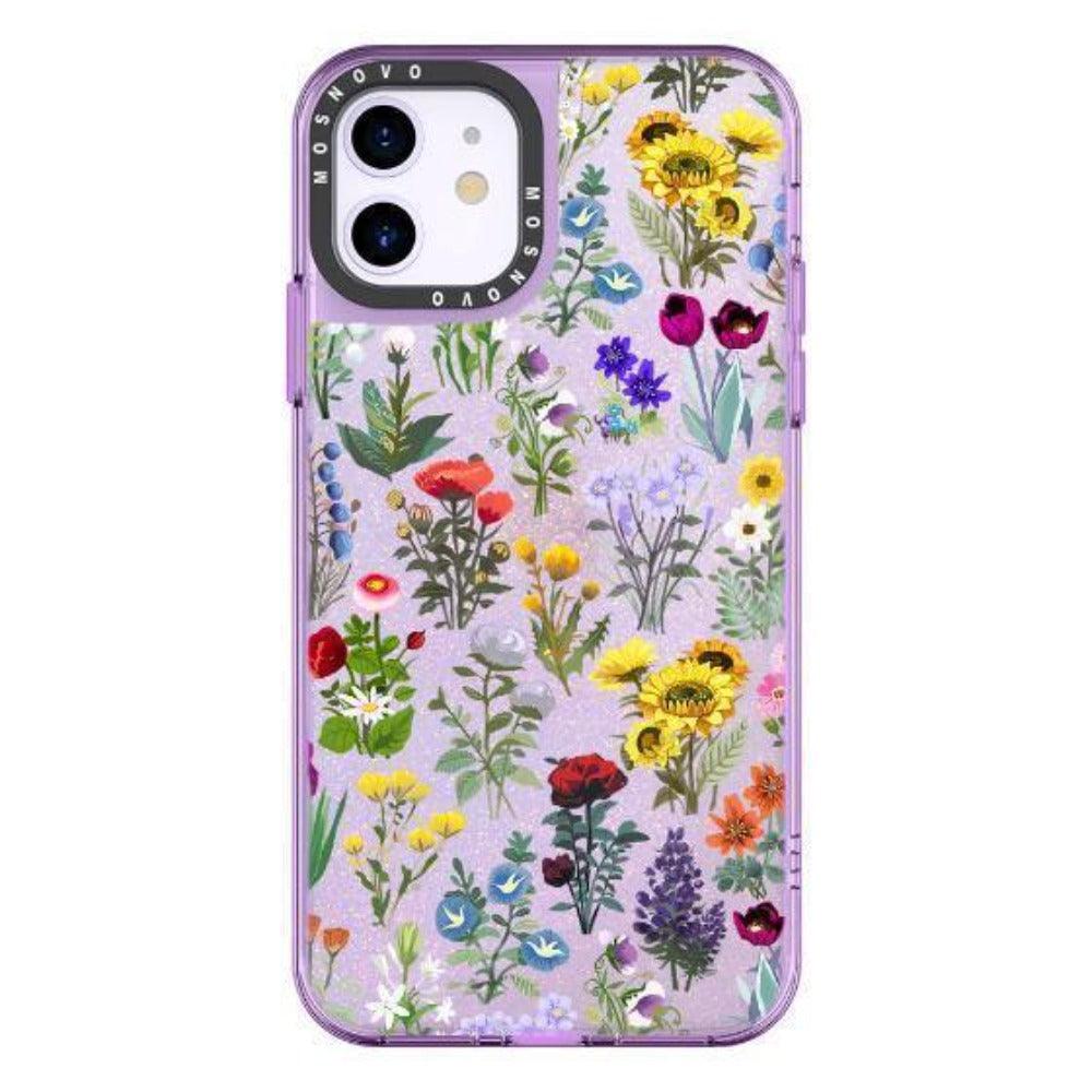 A Colorful Summer Glitter Phone Case - iPhone 11 Case