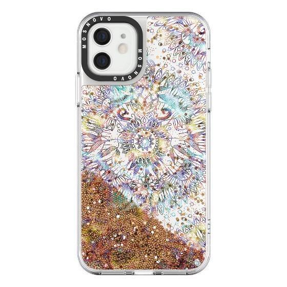 Ombre Mandala Glitter Phone Case - iPhone 12 Case