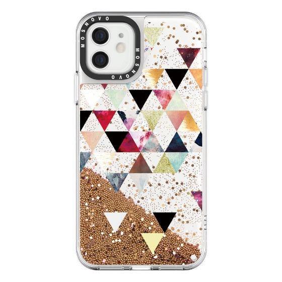 Fashion Marble Elements Glitter Phone Case - iPhone 12 Case