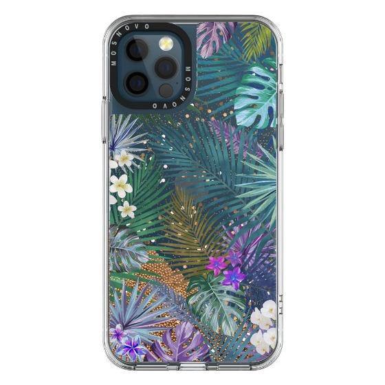 Tropical Forests Glitter Phone Case - iPhone 12 Pro Max Case