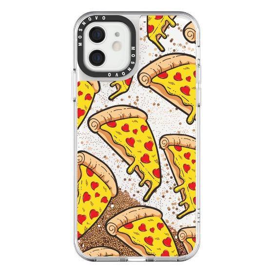 Pizza Glitter Phone Case - iPhone 12 Mini Case