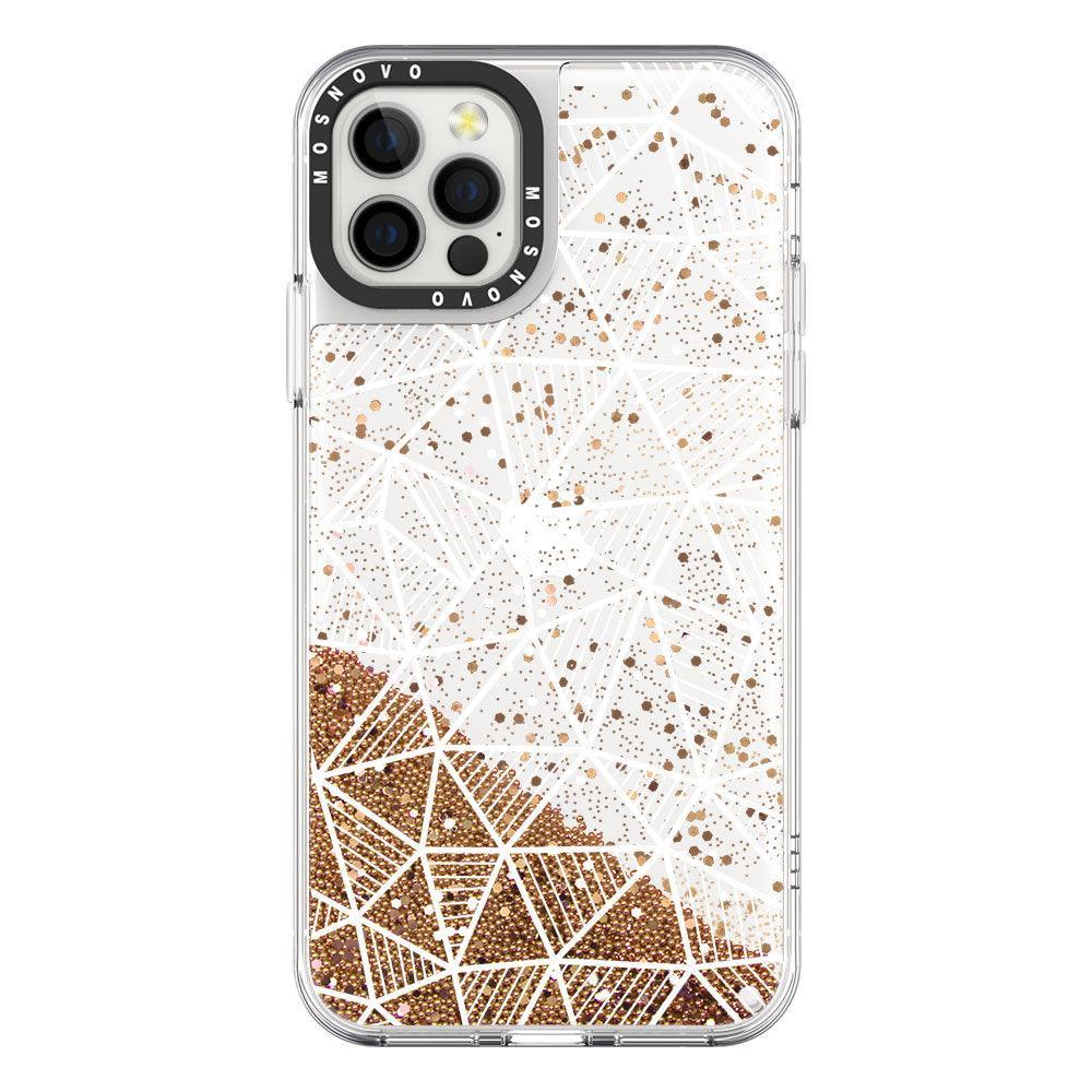 3D Bargraph Glitter Phone Case - iPhone 12 Pro Max Case