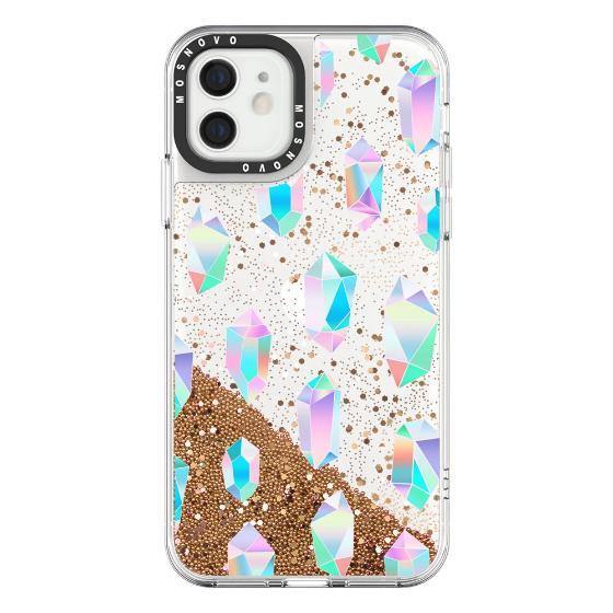 Gradient Diamond Glitter Phone Case - iPhone 12 Mini Case